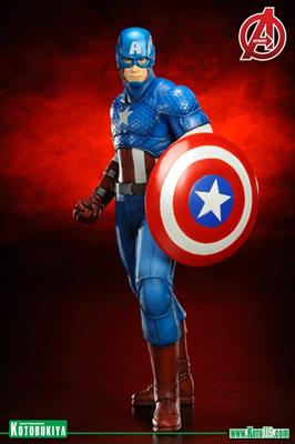 Estatuilla Kotobukiya ArtFX+ MARVEL NOW! - Captain America